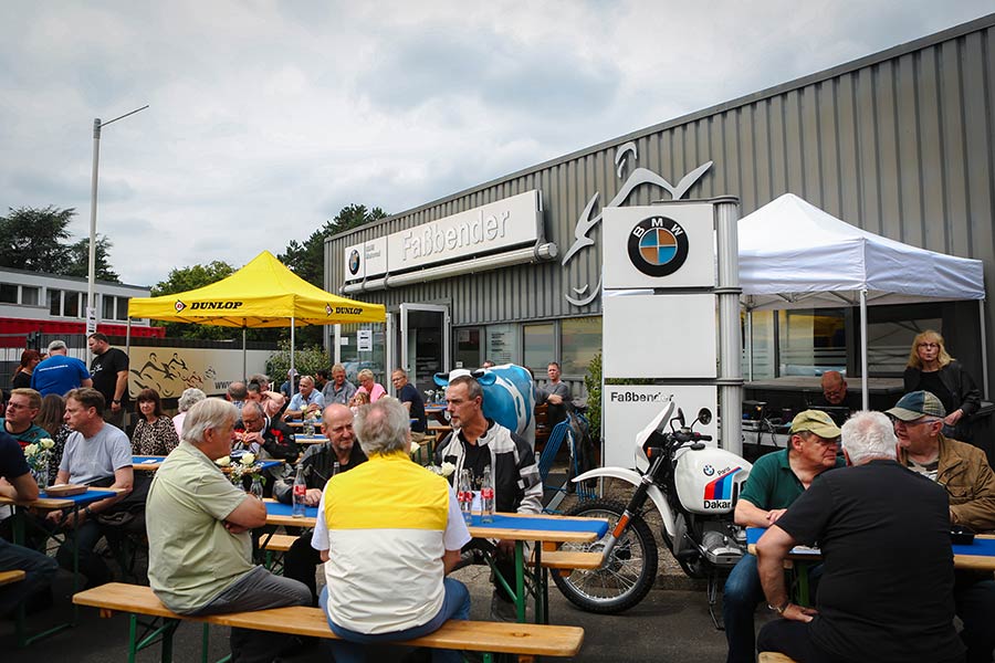 BMW Motorrad Fassbender 80 Jahre Jubiläum BMW Motorrad Fassbender 80 Jahre Jubiläum